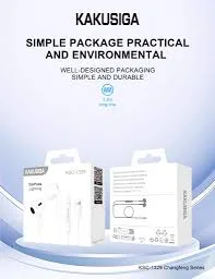 KSC-1329 Changfeng Lightning Wired Earphones with Mic and Inline Control for iPhone