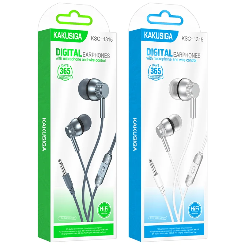 KSC-697 Haoyun USB-C Wired Earphones with Mic and Inline Control