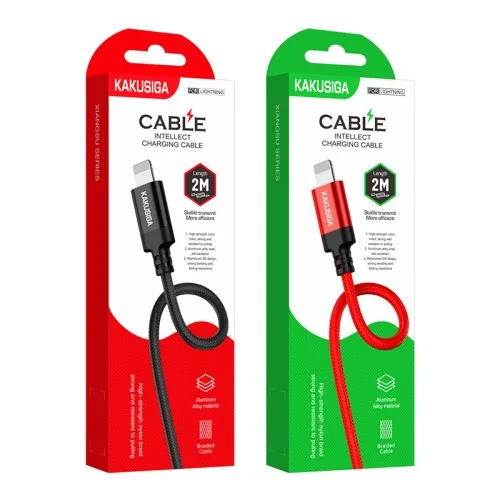 KSC-698 Xiangsu Smart Fast Charging Data Cable Lightning 2m