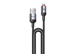 Yesido CA130L 2m USB to Lightning 12W Fast Charging Cable Durable TPE & Aluminum Alloy Design with Smart Chip