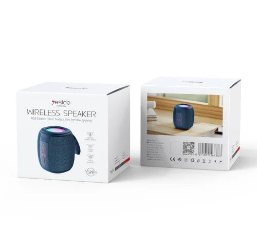 Yesido YSW14 Portable Bluetooth 5.1 Speaker with RGB Lightning & 1200mAh Battery